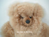 12 IN  Alpaca Fur Teddy Bear Real Alpaca fur-Stuffed Toy -Peruvian Toy from Artisans Alpaca Stuffed Animals - Alpaca Retail