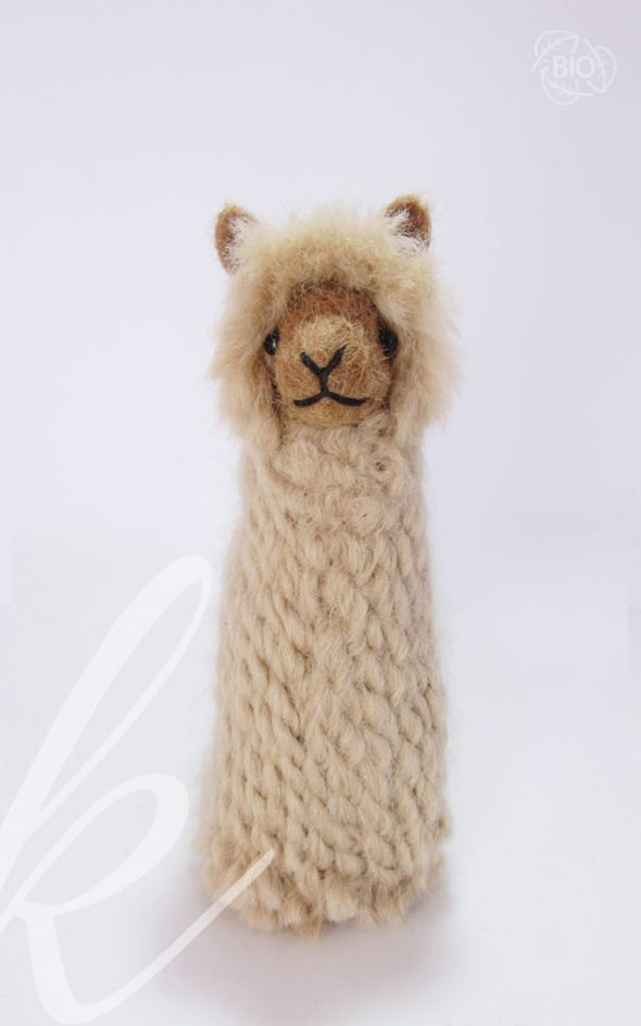 15 PACK Needle Felted Alpaca Sculptures: Felted Animals by Hand in Alpaca Fiber - wholesale - Alpaca Retail